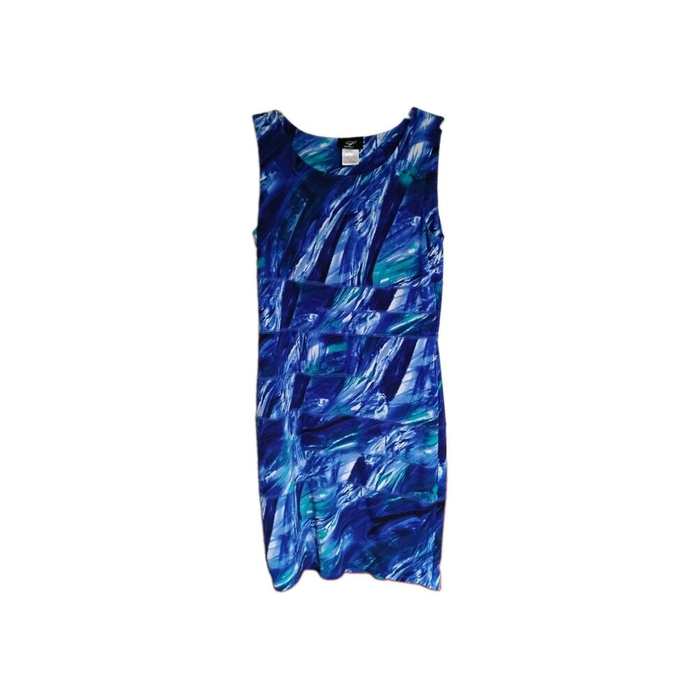 LIBRA Womens Stretchy Sleeveless Maxi Dress Medium
